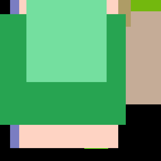 Green Jazz Brass Egg