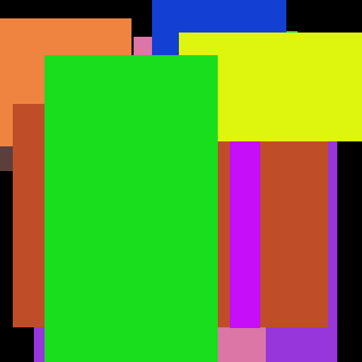 Brown Hair Plastic TV