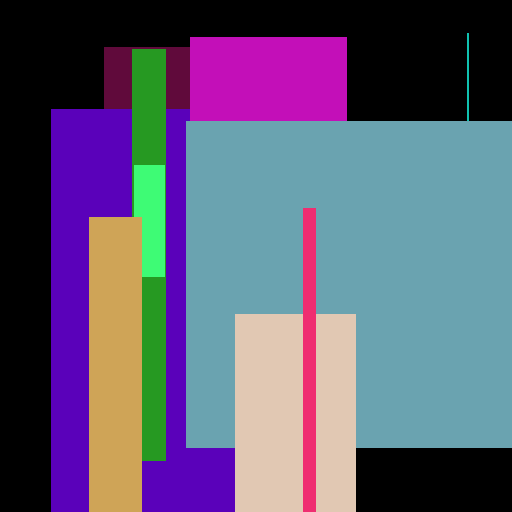 TV Violet Violet Small