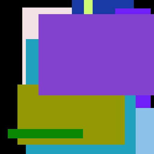 Rooster Lime Blue
