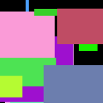 Lavender Refrigerator Black